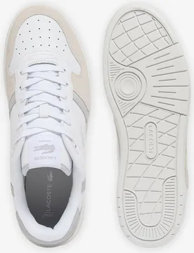 Zapatillas t-clip set de piel de hombre - Lacoste - FashionsVida
