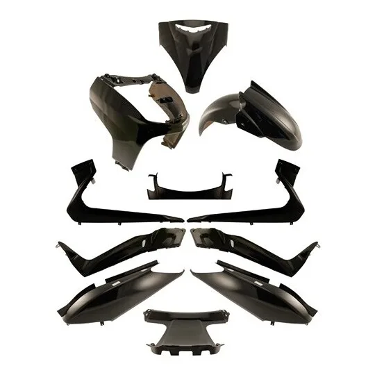 Kit Set Carene Nere 11Pz. Per yamaha X-MAX (2005-2009) taglia unic - ONE - FashionsVida