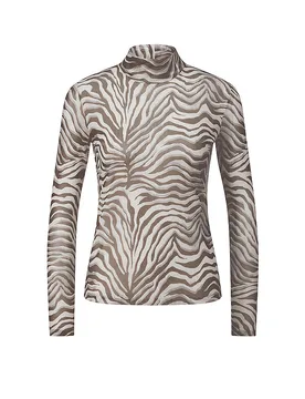 Jersey de cuello alto beige 42 - Riani - FashionsVida