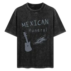 Mexican funeral T-Shirt Basic Casual Wear Short Sleeve Top