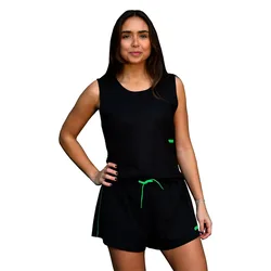 Performance Shorts Black / Green XS