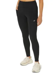 Damen Lauftight Road High Waist schwarz L W
