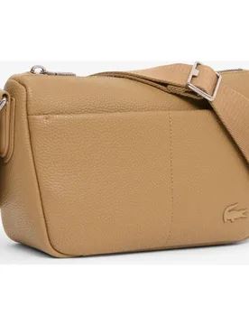 Bandolera unisex de reportero magnus en marrón - Lacoste - FashionsVida