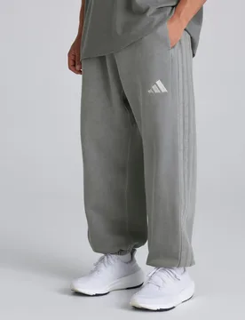 Manchester United x ALL SZN Loose Joggers Washed Grey S - Adidas - FashionsVida