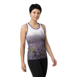 Maglietta Senza Maniche Lavande Multicolor XS