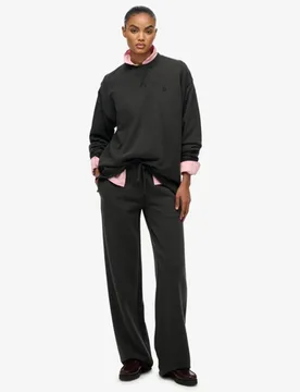 Superdry Damen Studios Joggers Dark Grey - Größe: 42 - 64.99 - FashionsVida