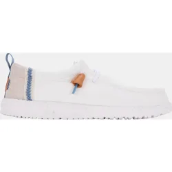 Zapato de cordones de hombre en lino