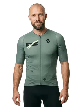 Maglia A Maniche Corte Ultd Aero Tranquil Green - Scott - FashionsVida