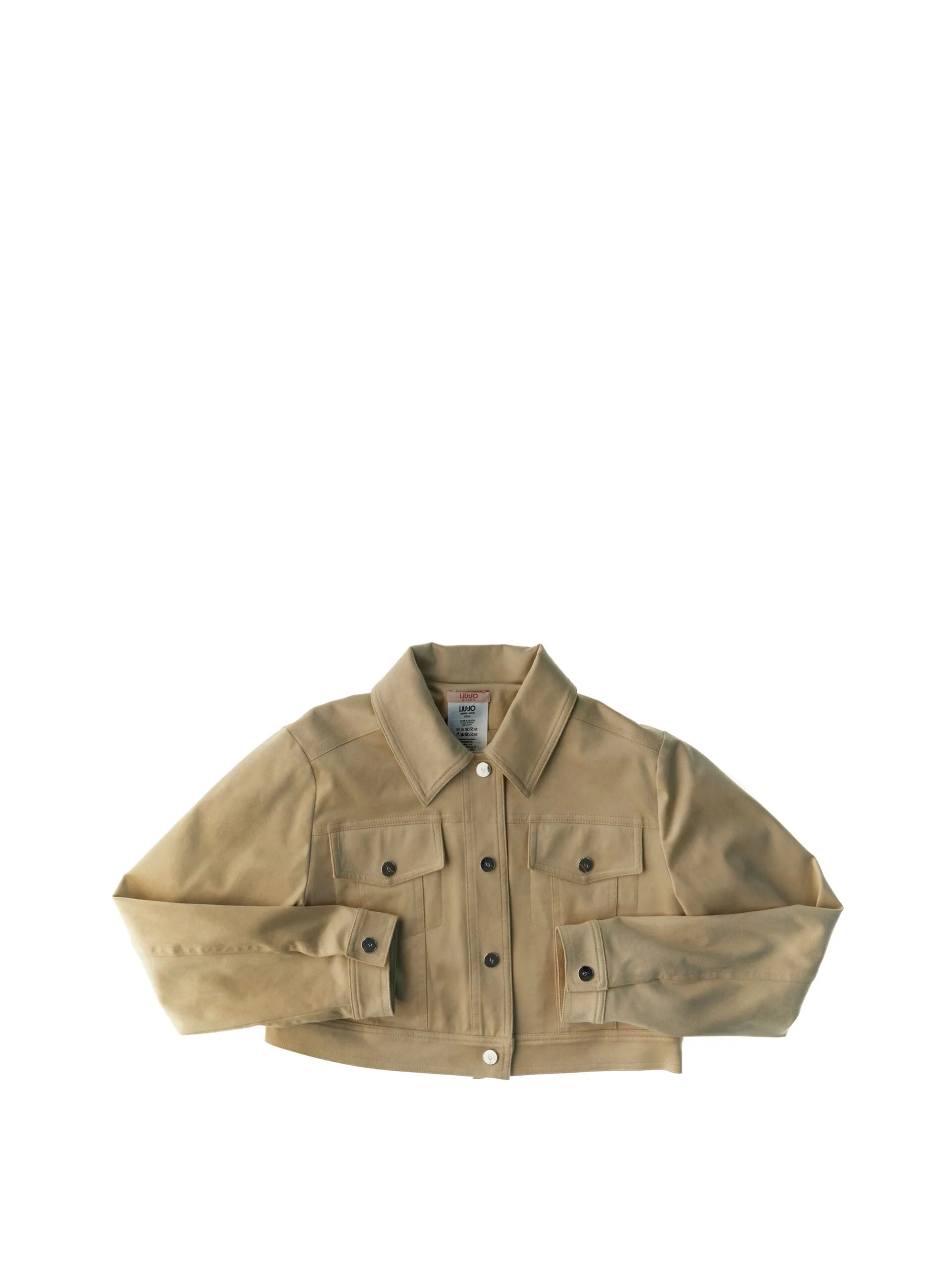 Giubbino cropped JUNIOR BEIGE XS - Liu jo - FashionsVida