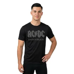 Maglietta A Maniche Corte Acdc Back In Black Black XL
