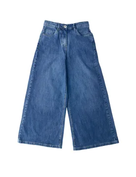 IDO Jeans a palazzo BLU XXL - iDO - FashionsVida