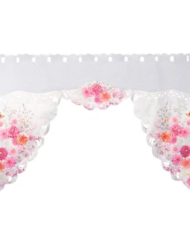 M-Bogen Gardine "Floraler Traum" mehrfarbig - viva domo - FashionsVida