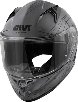 Casco Moto Integrale 50.7F PHOBIA Titanio Nero taglia S - GIVI - FashionsVida