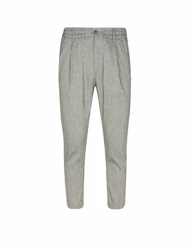 Chino in lino CHASY oliva 32/L32 - Drykorn - FashionsVida