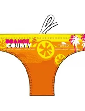 Orange Country Swimming Brief Orange 4XL Men - TURBO - FashionsVida