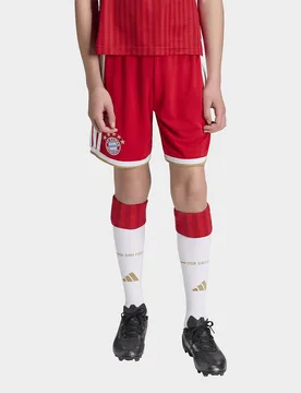 Womens Short Home FC Bayern München* 26/27 per bambini e bambine - Rosso, rosso rosso Bambino taglia 15-16Y - Adidas - FashionsVida