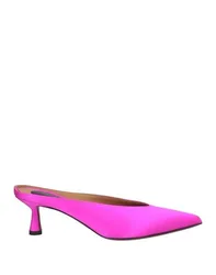 Mules & Zuecos Mujer Fucsia 36 Mujer