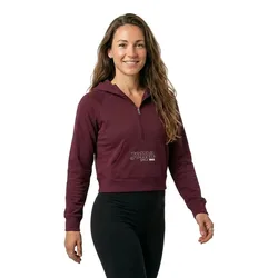 Sweat à Capuche Mimetic Burgundy S