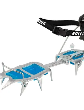 Crampons Automatiques Alpinist Step In Aluminium Steel / Blue One Size unisex - Salewa - FashionsVida