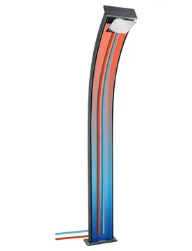 Hybride Dada Curve 40l Solar Shower Anthracite / Alu 40 Liters unisex - Formidra - FashionsVida