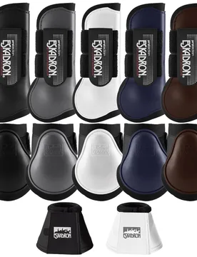 Er-Set Gamaschen Protection Boots FULL white black M - Eskadron - FashionsVida