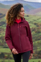 Rainforest II Extreme Womens Waterproof Jacket - Burgundy - Burgundy - Size: 22