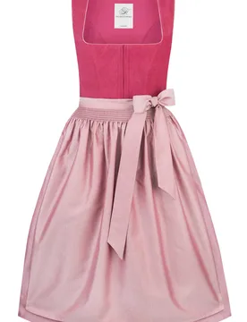 Dirndl Marcy (beere, Gr. 48) von Heimatgwand für Damen, Mieder: 100% Baumwolle, Rock: 58% Polyester, 42% Baumwolle - Stockerpoint - FashionsVida