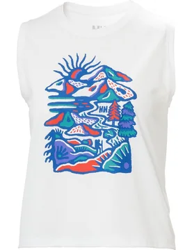 Camiseta de mujer W Skog Graphic Tank Top - Helly Hansen - FashionsVida