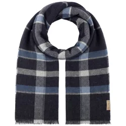 Check Cashmere Scarf by - navy - Damen - Size: One Size