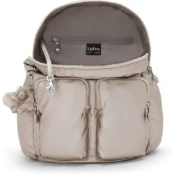 Mochila pequeña de mujer con bolsillos externos