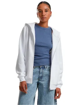 Sweat-shirt à Zip Fluffy White 3XL - Urban classics - FashionsVida
