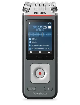 Enregistreur Vocal Dvt 8115 Grey / Black One Size unisex - Philips - FashionsVida