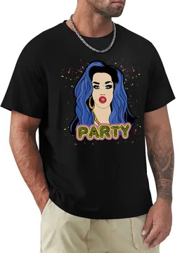 Adore Delano wants to Party T-Shirt Plus Size Everyday Tee Shirt - Aliexpress - FashionsVida