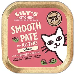 Comida húmeda para gatitos Smooth paté pollo 85 g