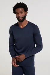 Talus Mens Thermal Top - Navy - Navy - Size: M