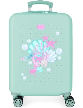 Maleta de cabina i love sea life rígida con capacidad de 35l - Movom - FashionsVida