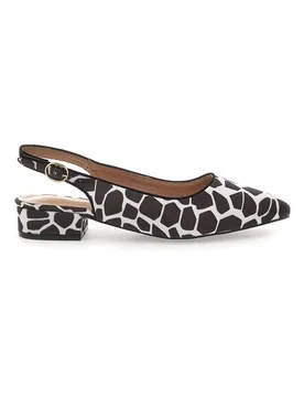 Ballerine Slingback Zebrate a Punta P553 39 - FIRST LADY - FashionsVida
