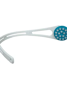 Eincremehilfe mit Schwamm- und Sisalaufsatz, 3-teilig weiss - Hydas - FashionsVida