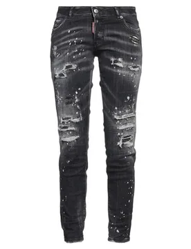Jeanshose Damen Schwarz 34,38,40 Damen - Dsquared2 - FashionsVida