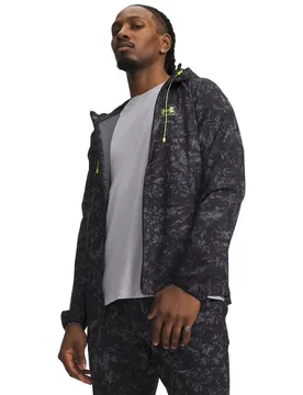 Veste Vibe Woven Black / Green Citrine XL - Under armour - FashionsVida