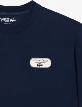En marrón de manga corta - Lacoste - FashionsVida