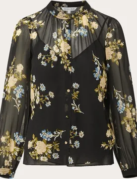 Blusa Ashlynn de seda - Veronica Beard - FashionsVida
