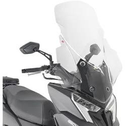 Parabrezza Trasparente 6121DTK Per KYMCO Dink R 125 15 taglia un