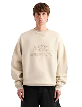 Mens Vasta Sweatshirt (Sand Brown) - Size 2xl - Ellesse - FashionsVida