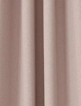 Brushed Eyelet Ultra Thermal Blackout Curtains Blush - M&S - FashionsVida