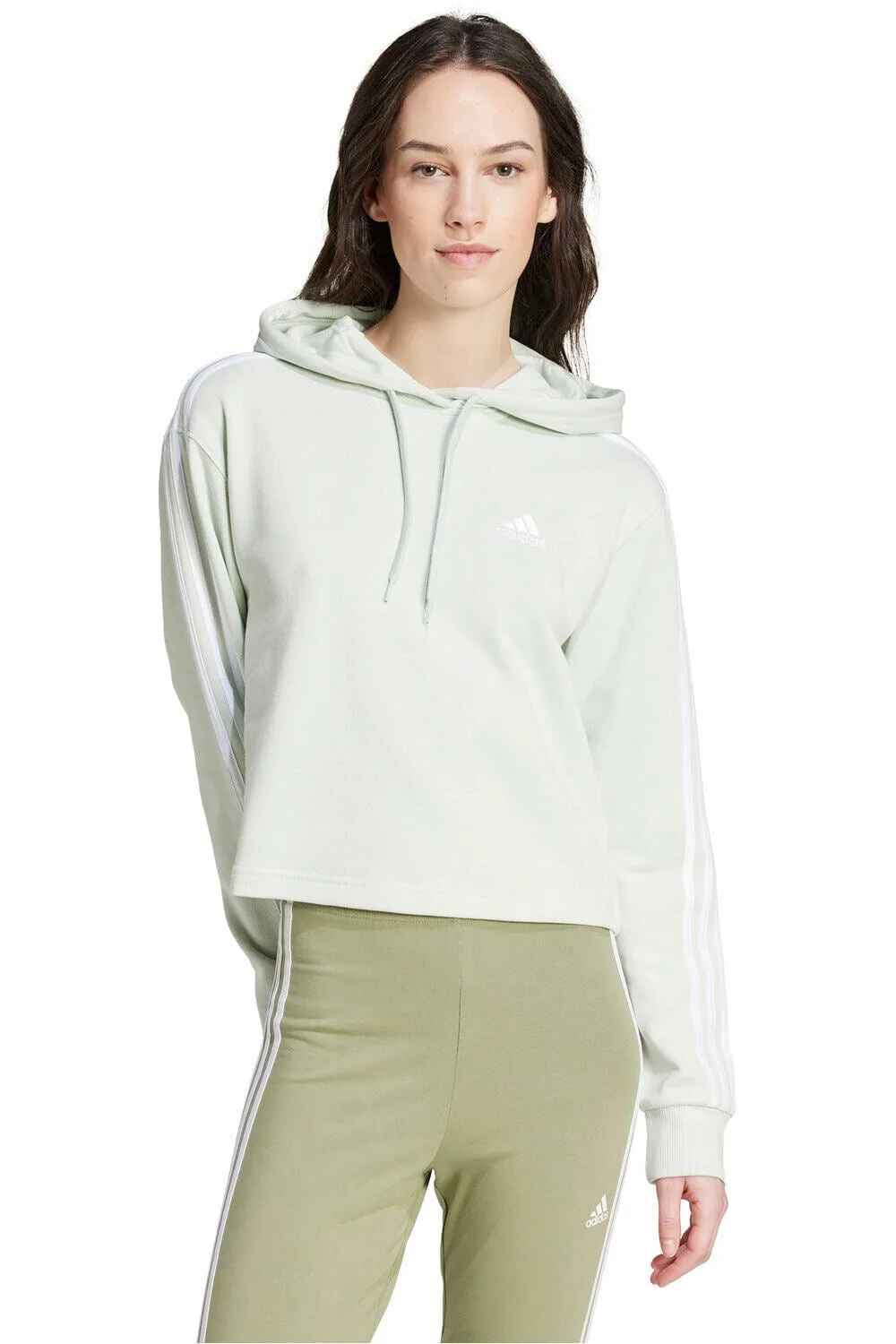Stripes sudadera mujer Verde (L) - Adidas - FashionsVida