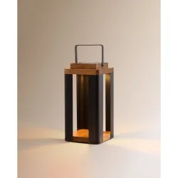 Farol metal Solar