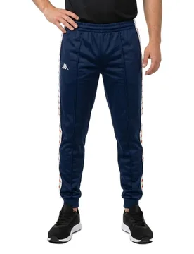 Pantalon Rastoria Slim Blue Iris / White / Brown Lt Honey XL - Kappa - FashionsVida