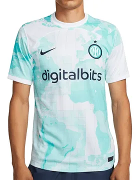T-shirt à Manches Courtes Inter Milan 22/23 Stadium Away Blue / White 2XL - Nike - FashionsVida
