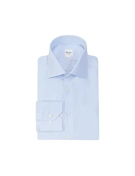 Chemise coupe régulière bleu clair 40 - Stenströms - FashionsVida